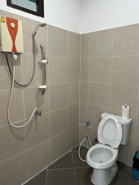 Koupelna v ubytování Labella samet guesthouse