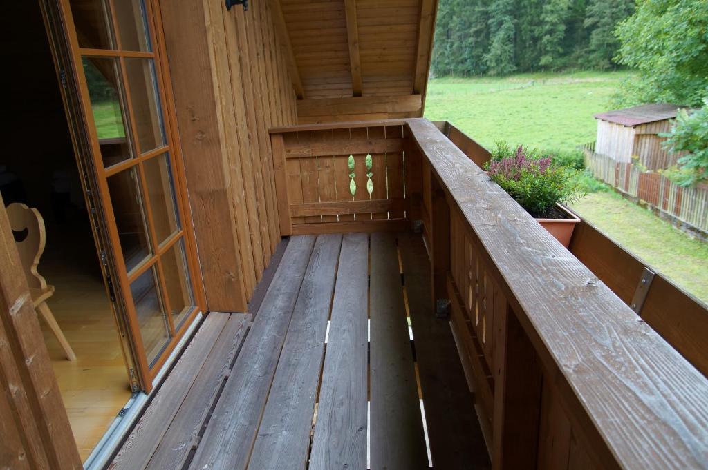 Balkón nebo terasa v ubytování W & S Executive Apartments - Hallstatt II