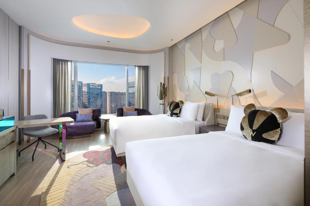 W Chengdu - Wunderbar, Gästezimmer, 2 Doppelzimmer