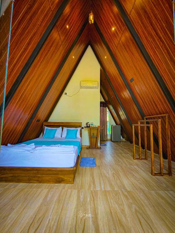 Postel nebo postele na pokoji v ubytování Residence Inn