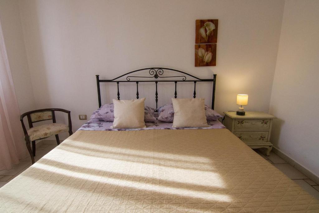 Postel nebo postele na pokoji v ubytování B&B Del Viale