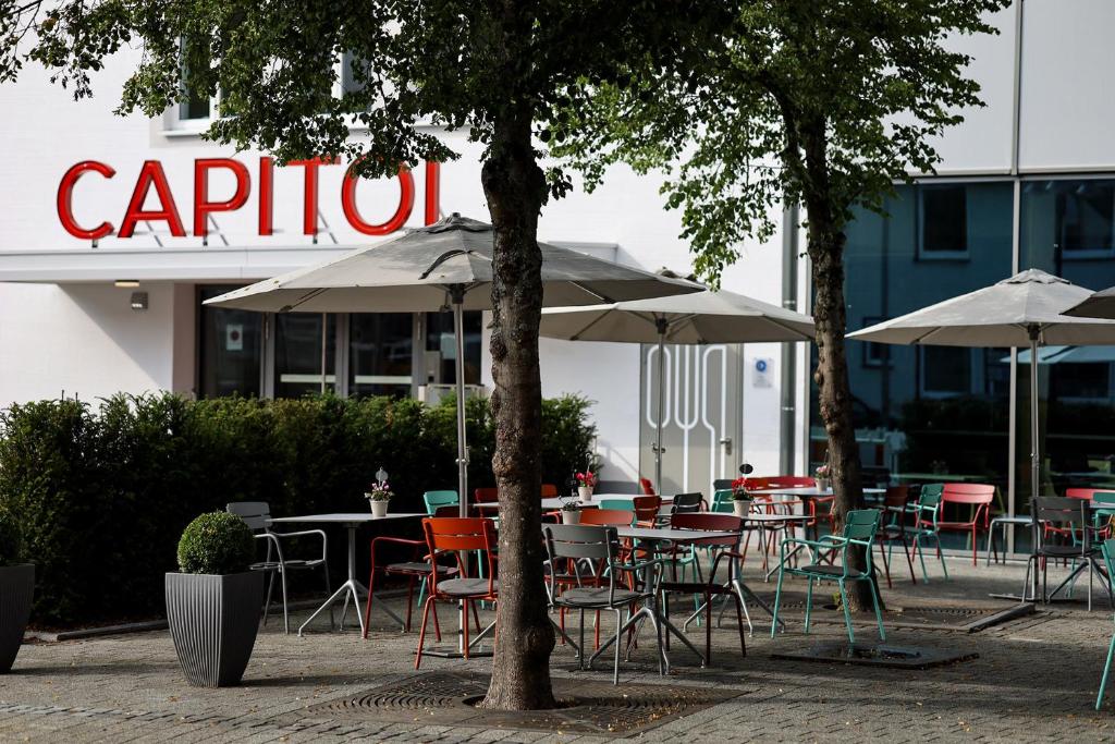 Restaurace v ubytování Das Neue CAPITOL