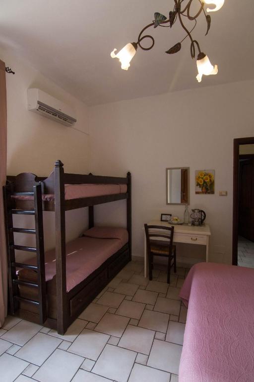 Postel nebo postele na pokoji v ubytování B&B Del Viale
