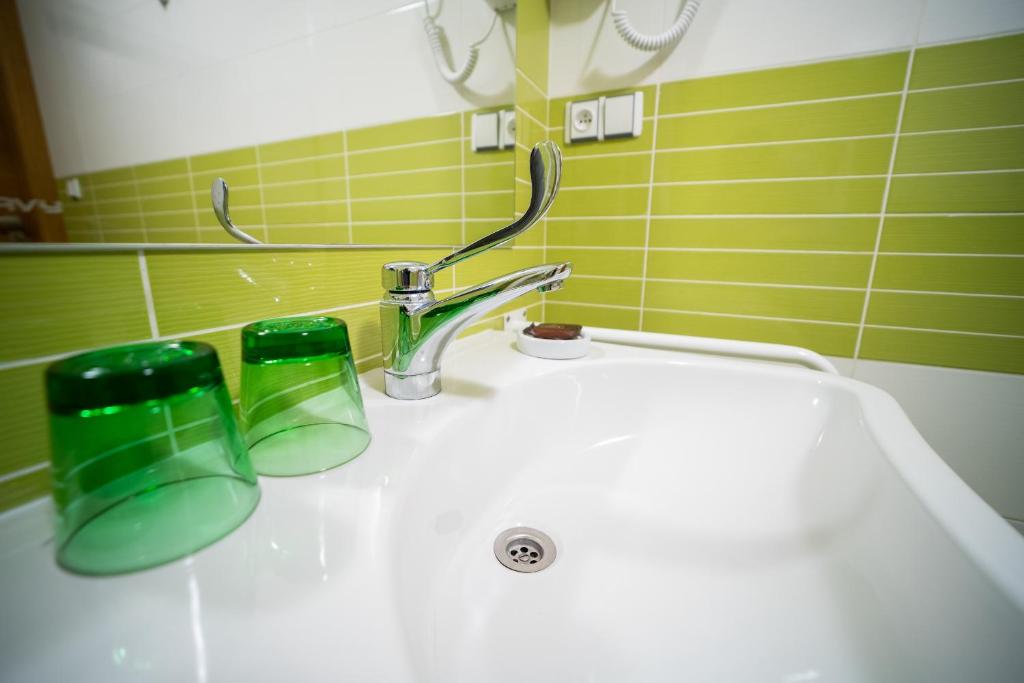 Ένα μπάνιο στο Garni hotel Svitavy