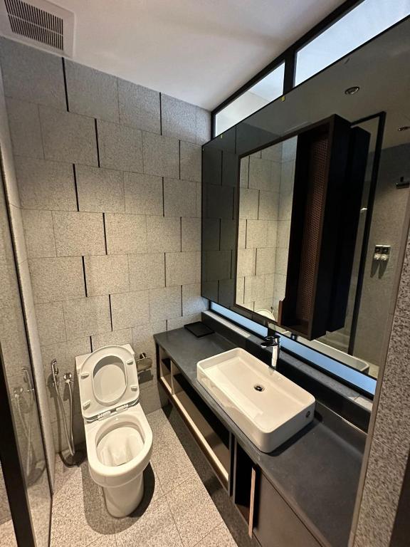 Koupelna v ubytování Scarletz Suites KLCC Deluxe Room