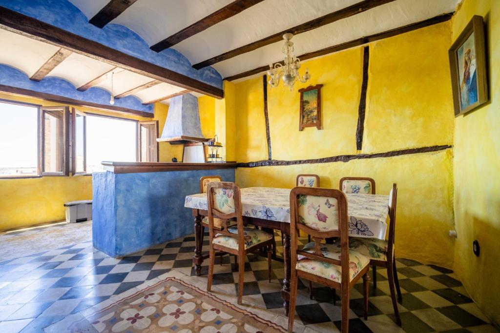 Posezení v ubytování Casa Museo RAKKANA - En el Centro de Requena