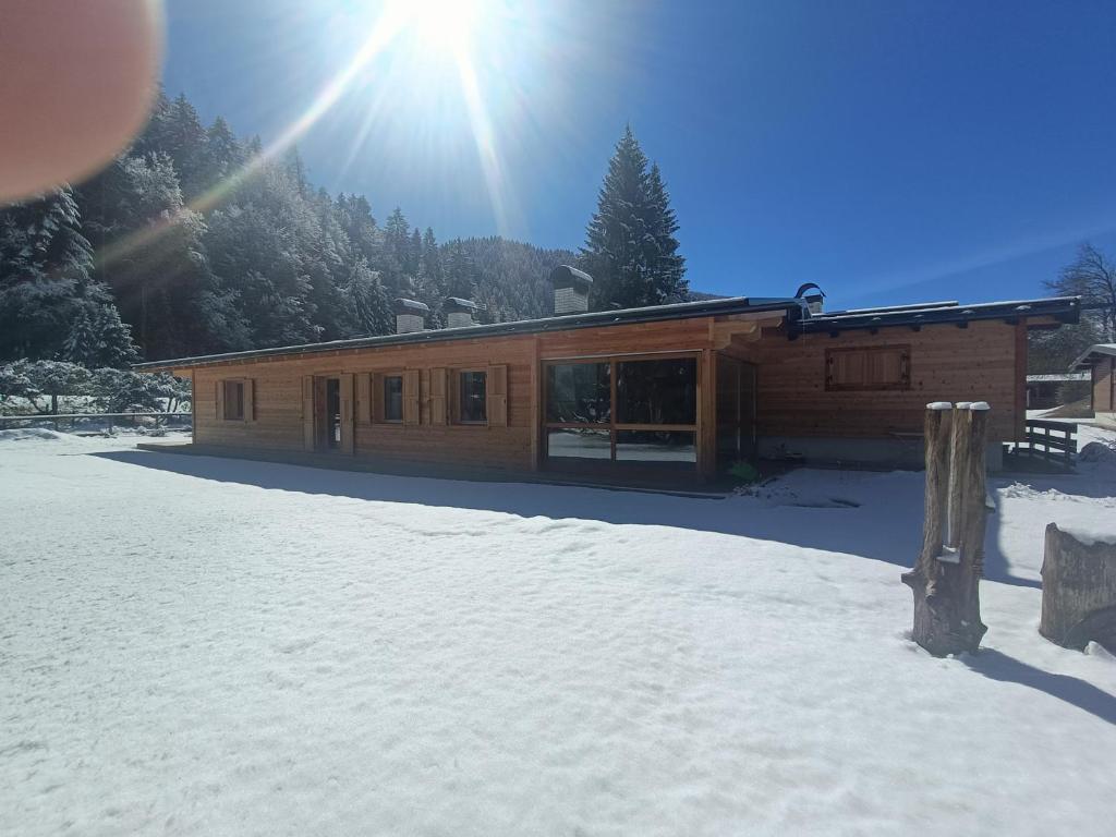 Andalo Chalet v zimě