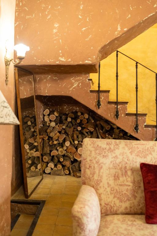 Posezení v ubytování Casa Museo RAKKANA - En el Centro de Requena