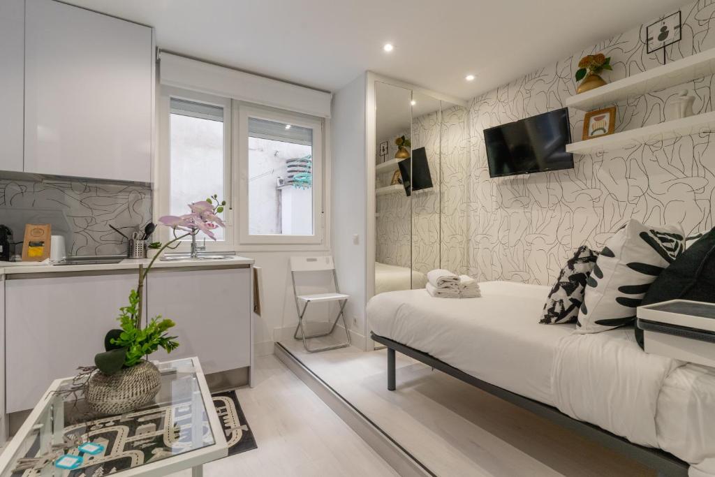 Modern studio-1Bathroom-Chueca