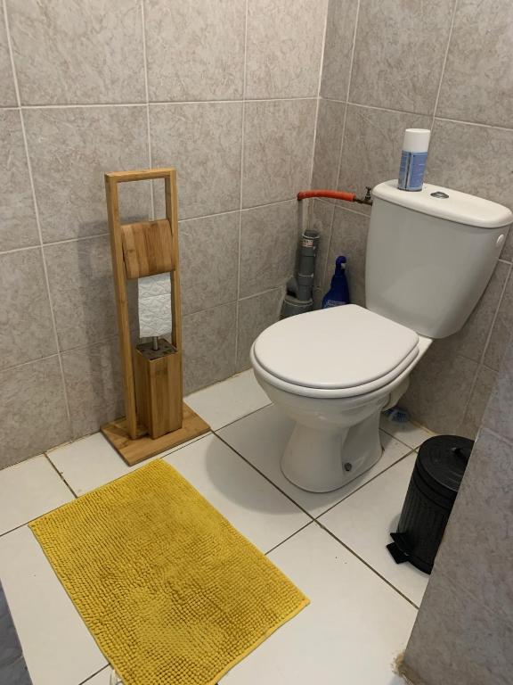 Koupelna v ubytování Le Madras du Tombolo