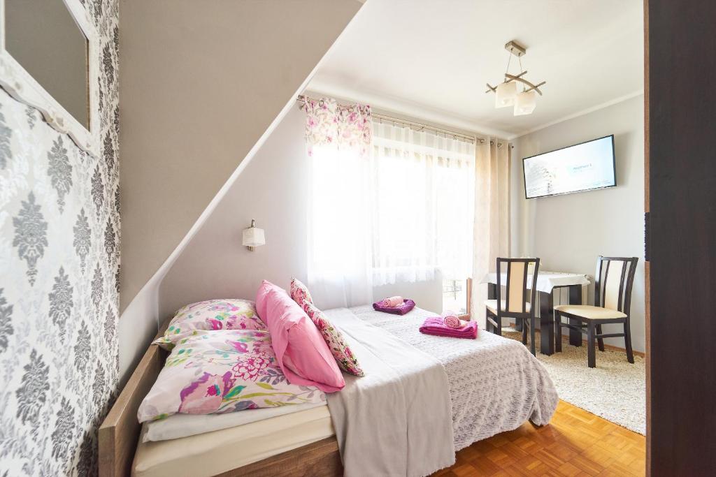 Apartamenty nad Młynówką - Chambre Double De Luxe Avec Balcon