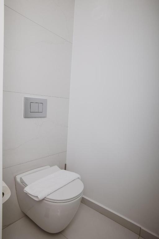 Kúpeľňa v ubytovaní Hotel Hara Ilios Village