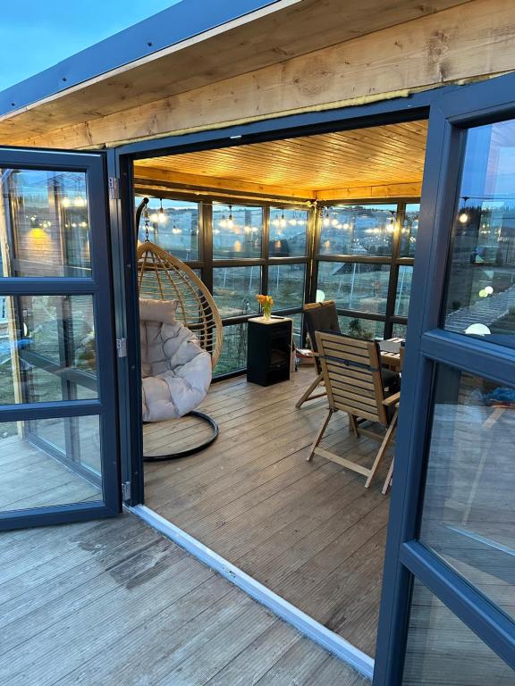 Posezení v ubytování Mariseltinyhouse