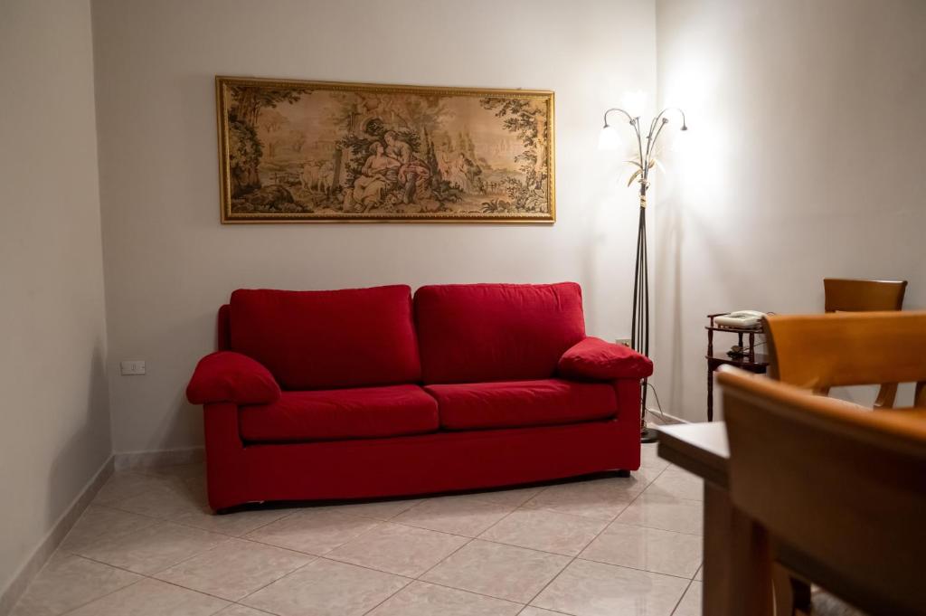 Posezení v ubytování Casa Luca - Siti storici e ottima cucina locale
