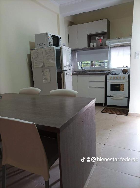Una cocina o kitchenette en Bienestar Federación ZONA CENTRO