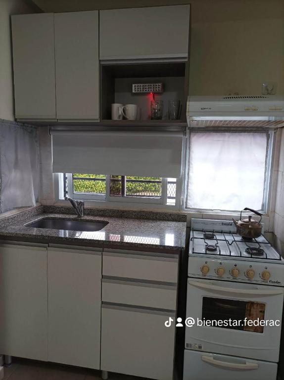 Una cocina o kitchenette en Bienestar Federación ZONA CENTRO