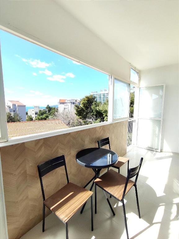 Balkón alebo terasa v ubytovaní Apartment ROSE, CLOSE TO THE BEACH