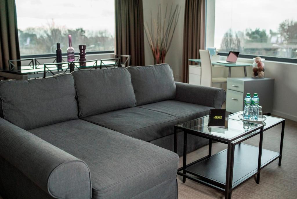 Posezení v ubytování Apart'Hotel 46a