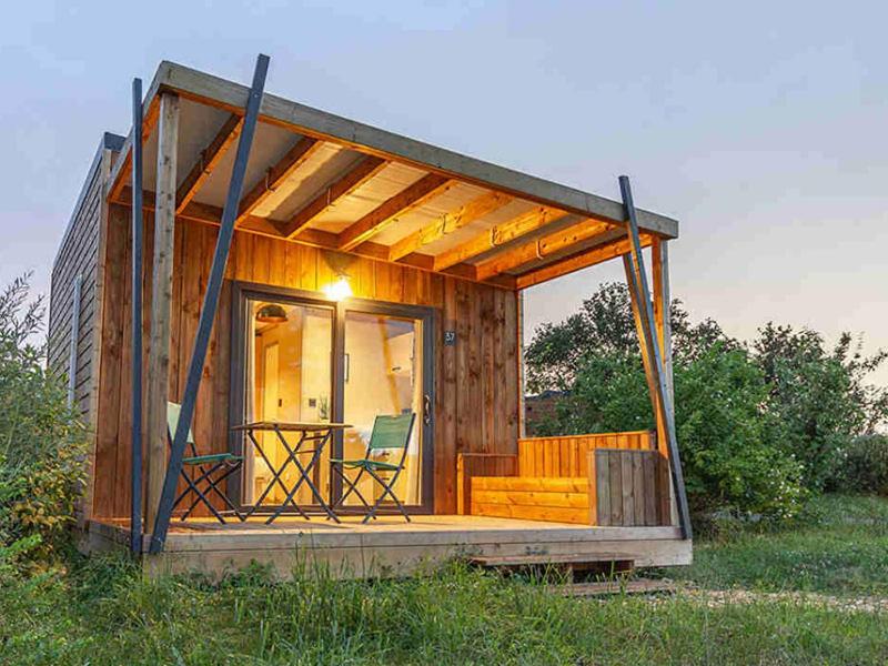 Zahrada ubytování Camping Les Perouses