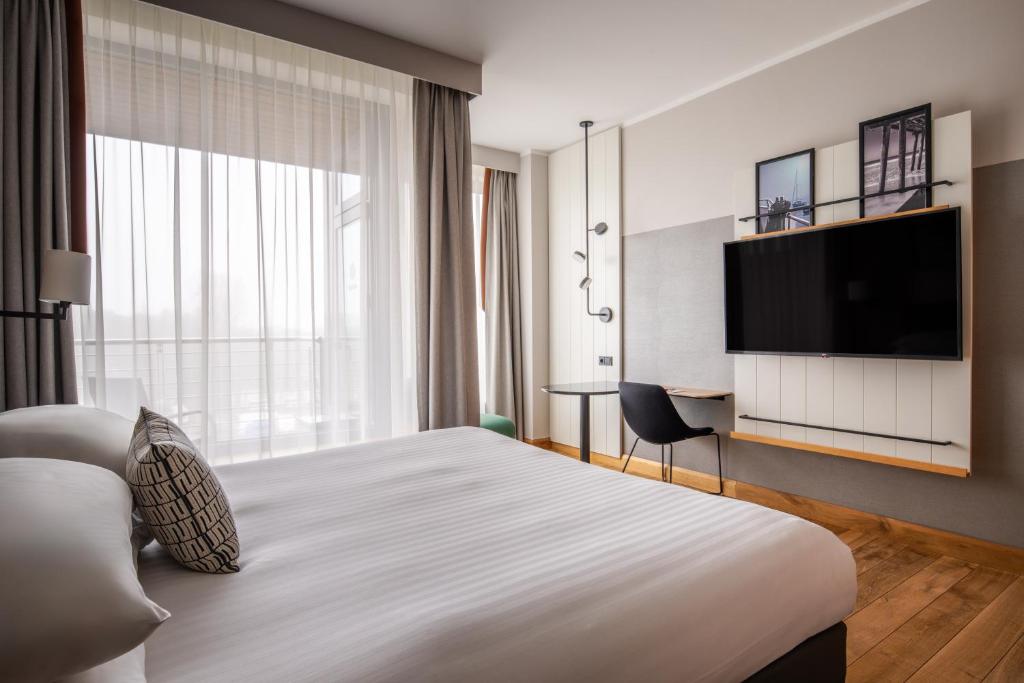 TV a/nebo společenská místnost v ubytování Sopot Marriott Resort & Spa