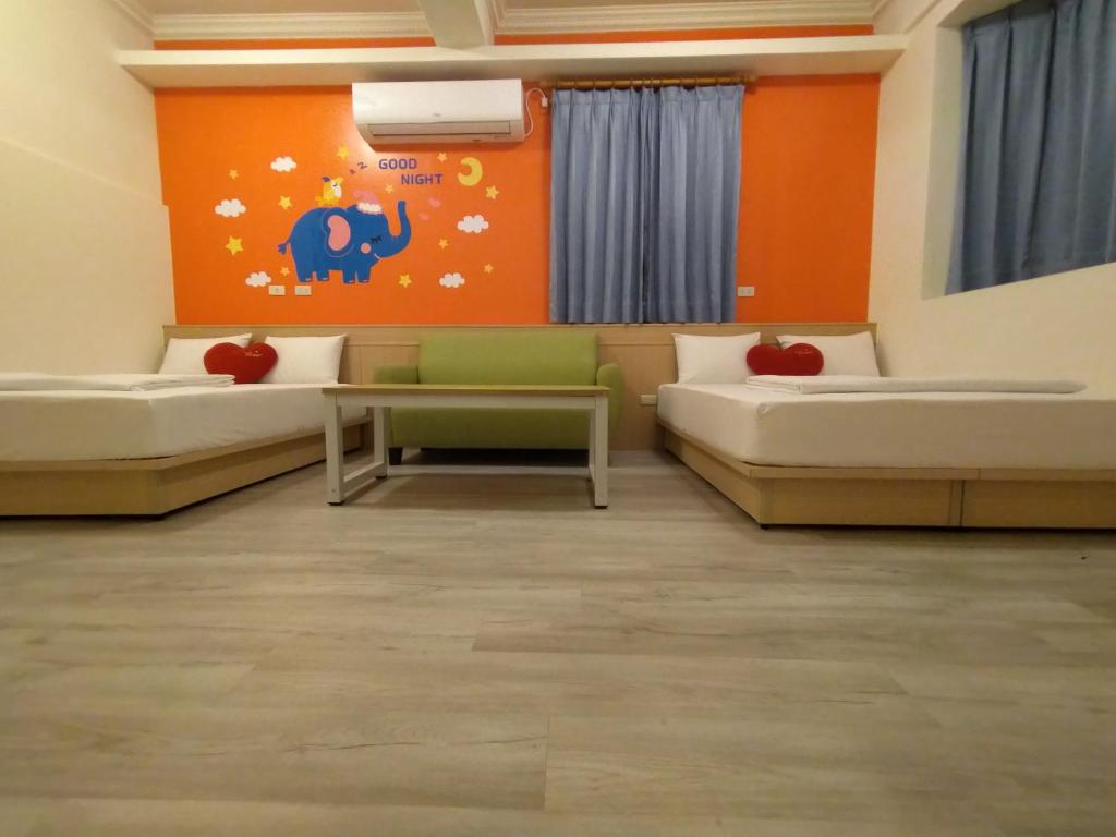 Posezení v ubytování Penghu Le You You Homestay