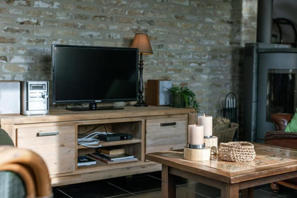 TV a/nebo společenská místnost v ubytování Huswell - Countryside Holiday Home