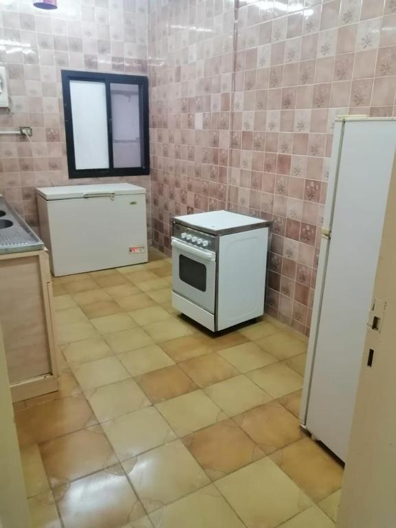 Kuchyňa alebo kuchynka v ubytovaní فندق دبار الموحدين