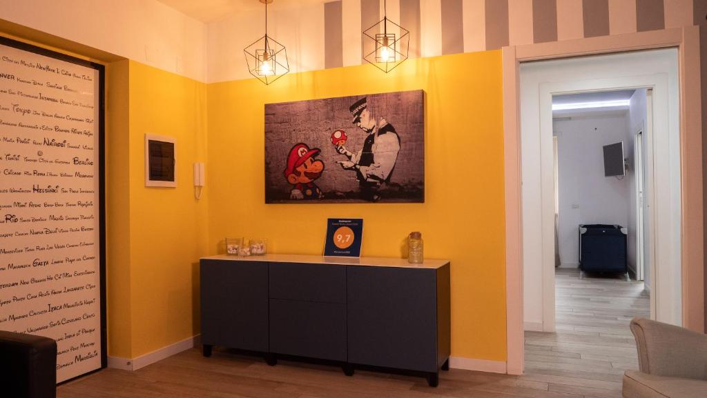 A television and/or entertainment centre at Wanderlust Guesthouse