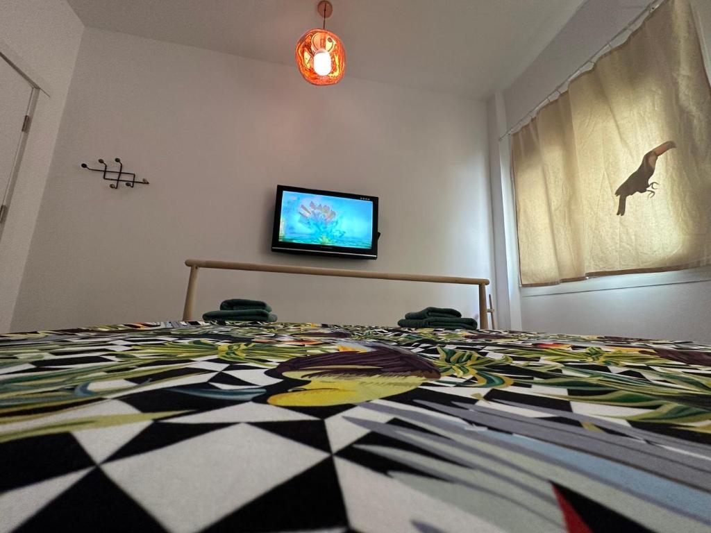 TV a/nebo společenská místnost v ubytování Parrot Palazzo