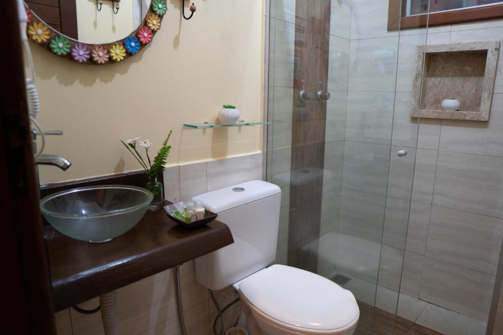Un baño de Pousada Lua Clara