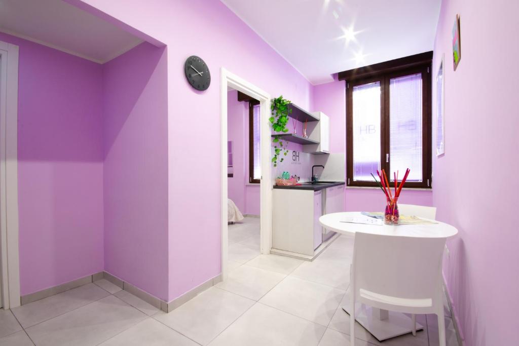 Kuchyň nebo kuchyňský kout v ubytování Barone Home