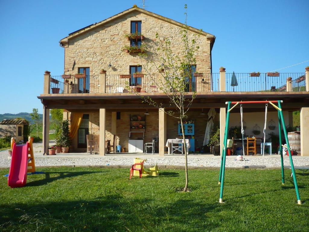Detský kútik v ubytovaní Agriturismo Biologico la Casa degli Gnomi
