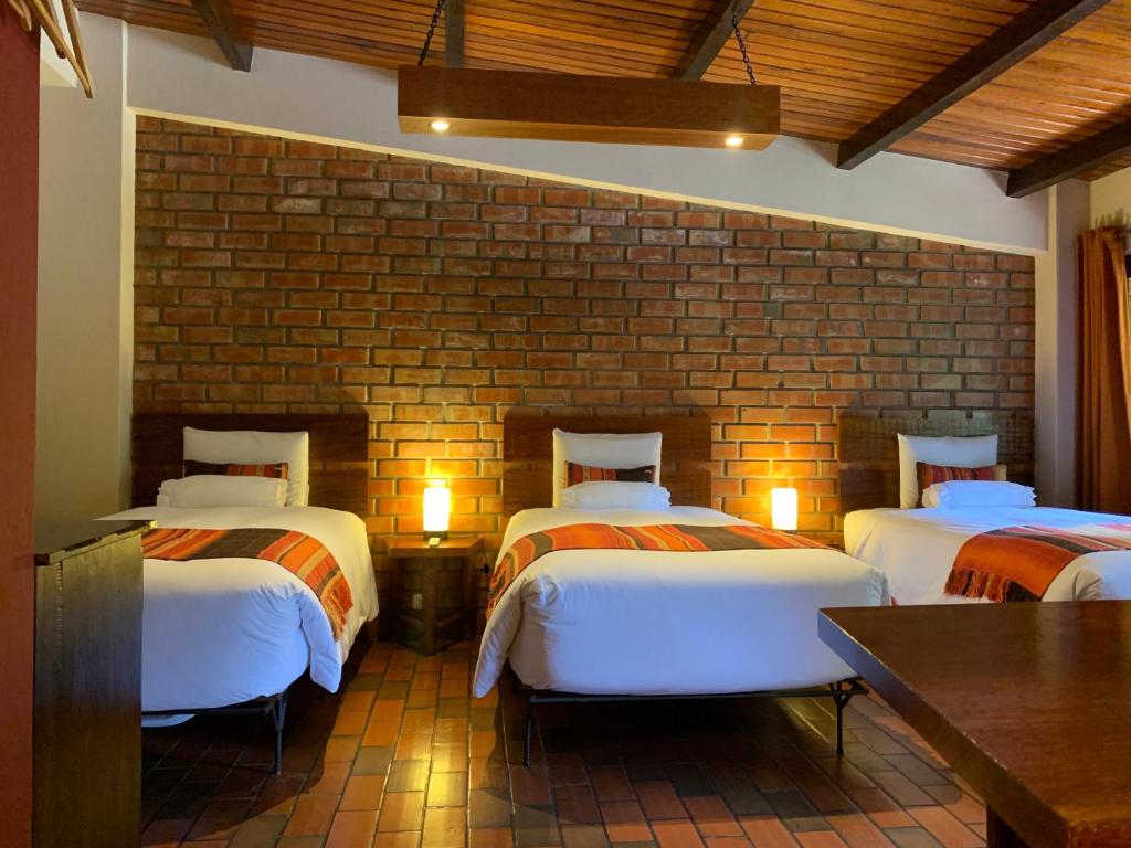 Postel nebo postele na pokoji v ubytování Panorama B&B