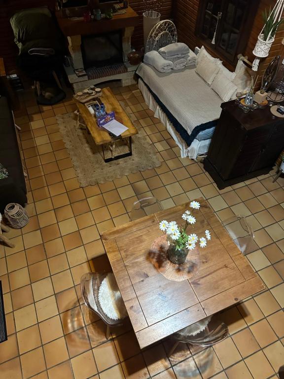 Postel nebo postele na pokoji v ubytování Chalet de Béon
