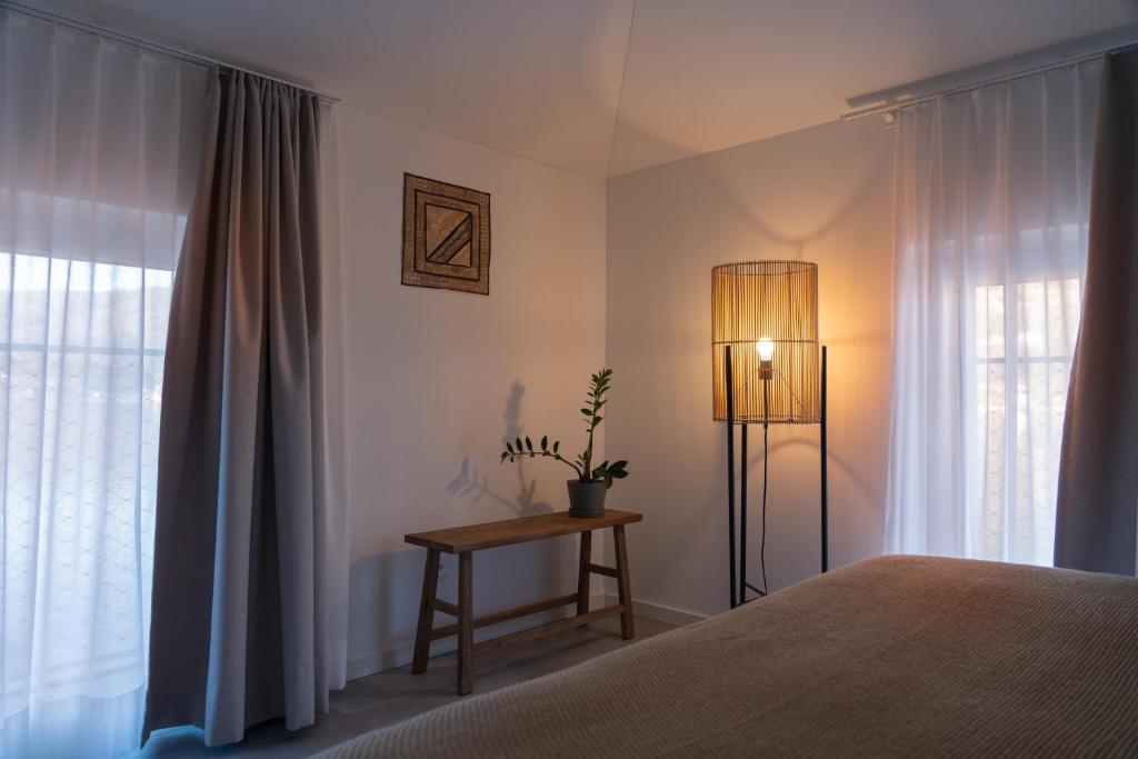Postel nebo postele na pokoji v ubytování Villa Patria B&B