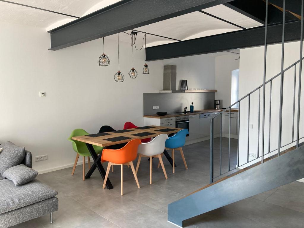 Η κουζίνα ή μικρή κουζίνα στο Ferienwohnung Zweinig 04