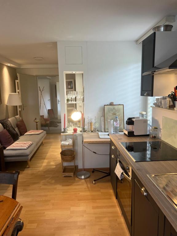 TV a/nebo společenská místnost v ubytování Romantic Space