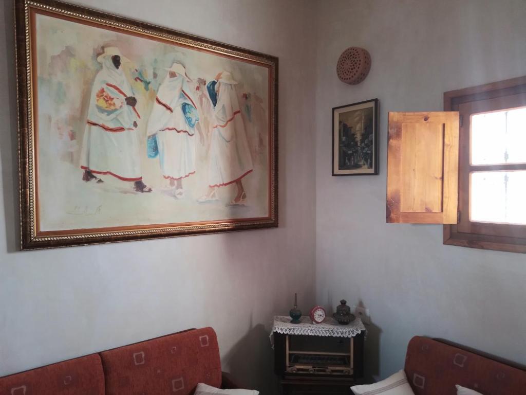 Posezení v ubytování Djerba rêve vacances Suite Noura