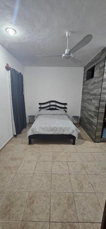 Postel nebo postele na pokoji v ubytování Hotel posada MARCAS