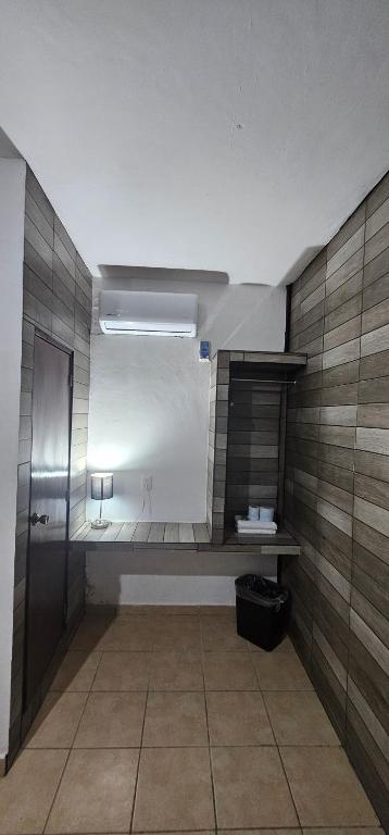 Koupelna v ubytování Hotel posada MARCAS