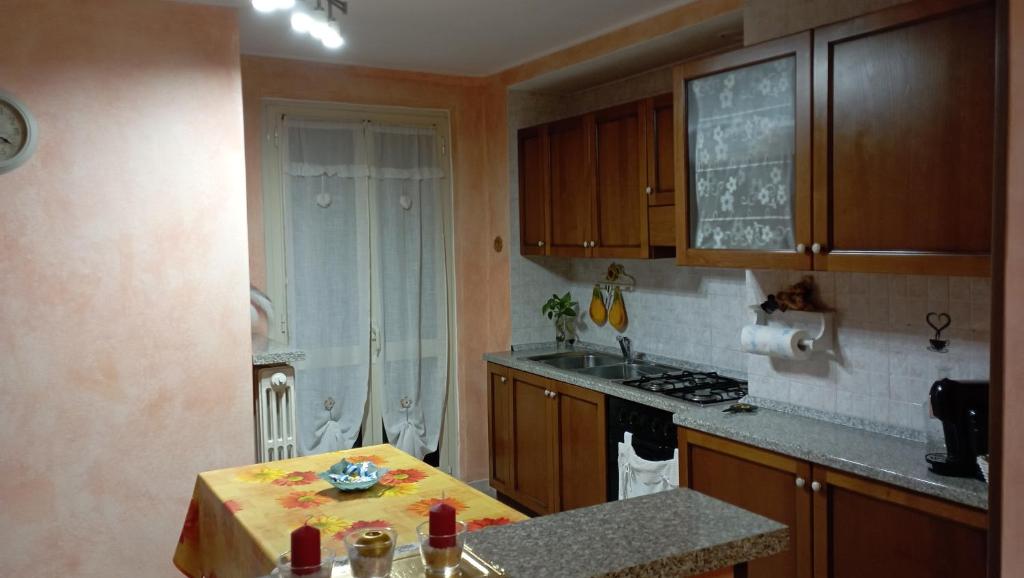 Kuchyň nebo kuchyňský kout v ubytování Casa Alice