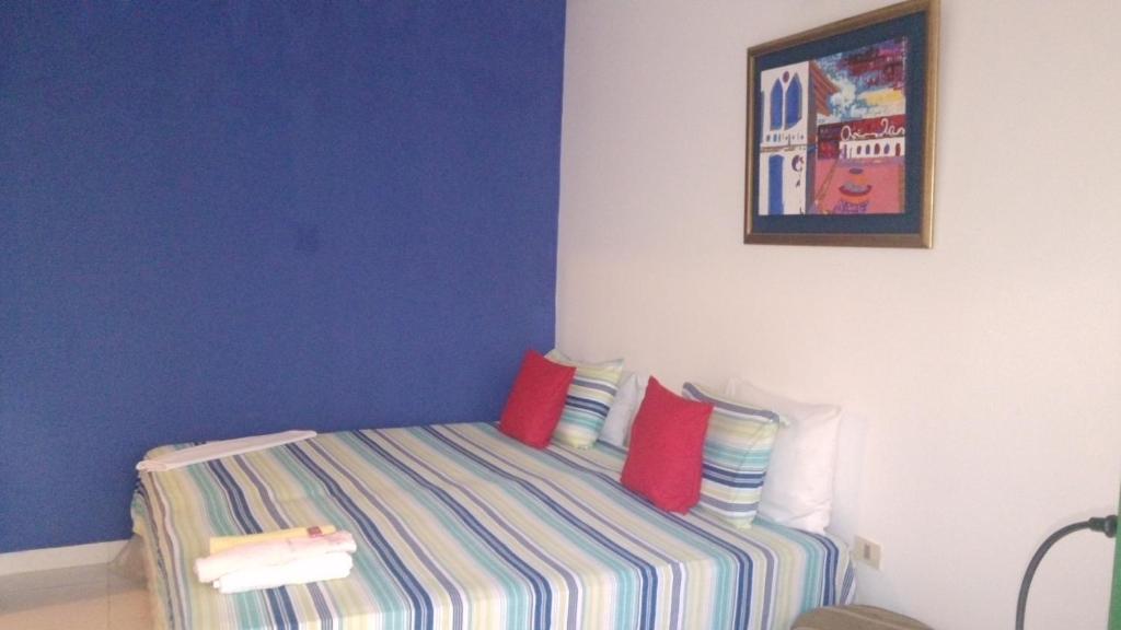 Postel nebo postele na pokoji v ubytování Hotel Las Residentas