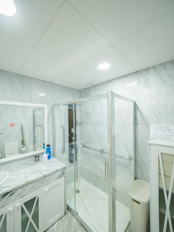 Kúpeľňa v ubytovaní Apto Valdespino Gran Terraza fjhomefj