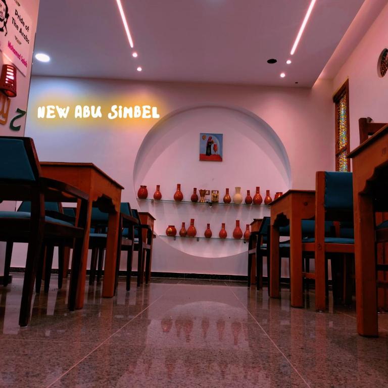 Restaurace v ubytování New Abu simbel Hotel & Restaurant