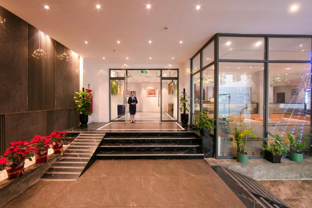 Vstupní hala nebo recepce v ubytování GRAND CITITEL Hanoi Hotel & Spa