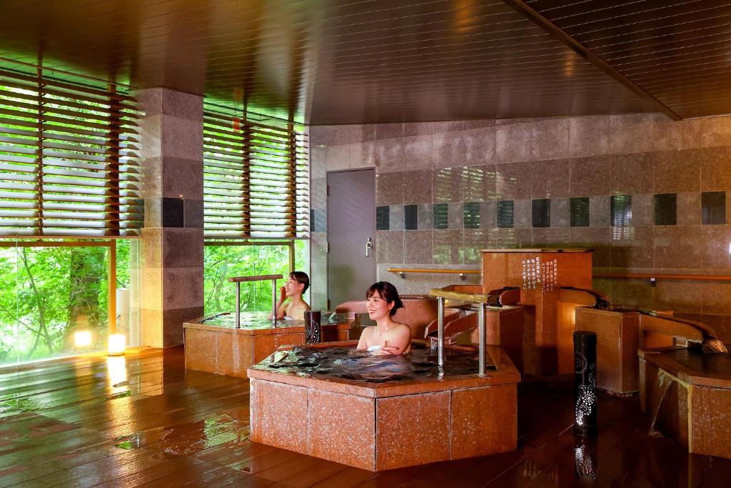 Hosté ubytování Ooedo Onsen Monogatari Premium Kinugawa Kanko Hotel