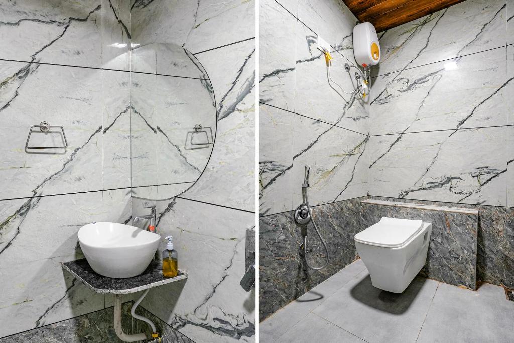 Koupelna v ubytování FabHotel Max