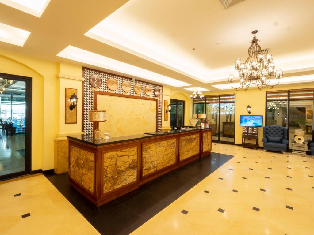 Vstupní hala nebo recepce v ubytování Sunlight Hotel Coron
