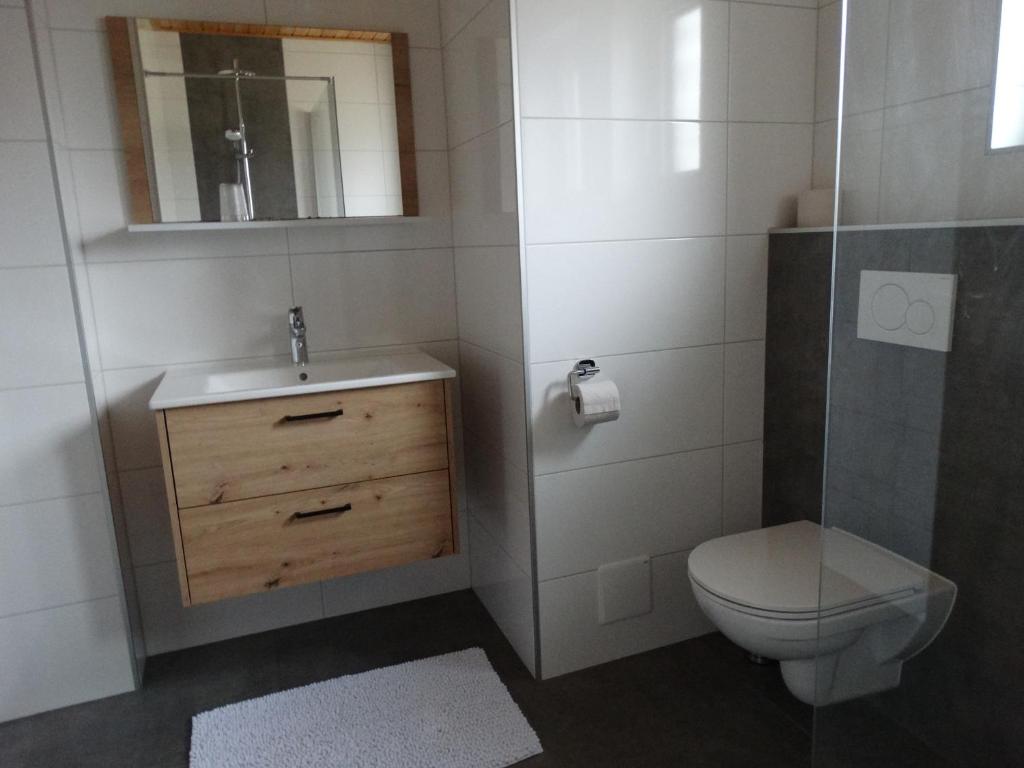 Kúpeľňa v ubytovaní Frans Josef Apartments