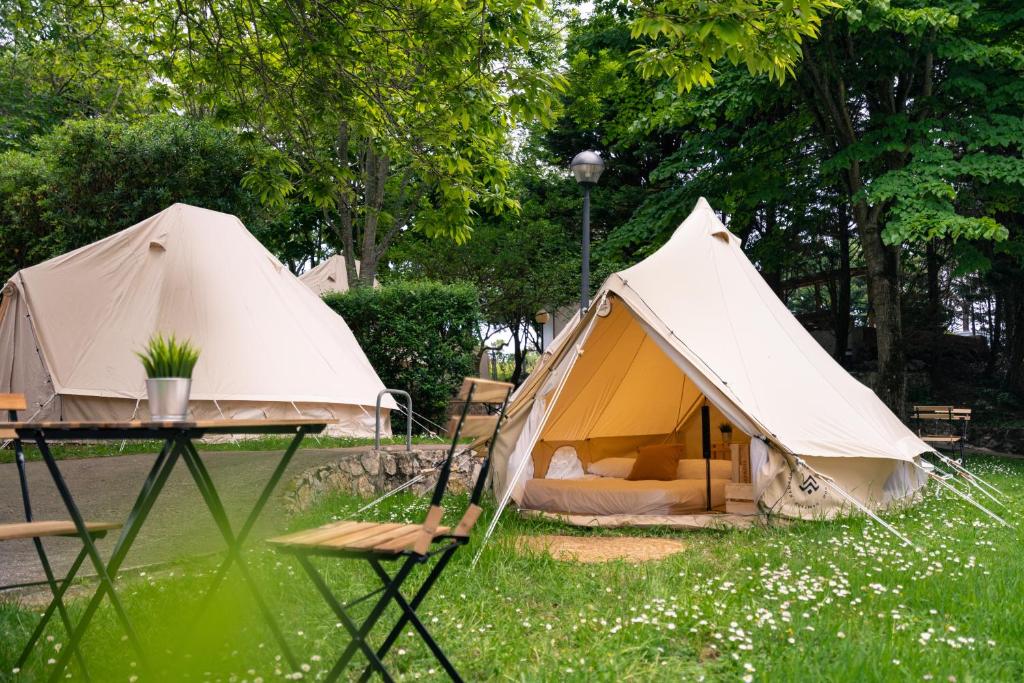 Zahrada ubytování Kampaoh Playa Troenzo